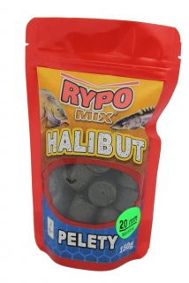 Halibut pelety chytacie Black 20mm - aromatizované 150g 